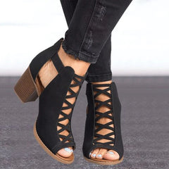 Fashion Summer Toe High Heel Sandals Chaussures