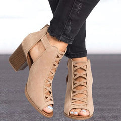 Fashion Summer Toe High Heel Sandals Chaussures