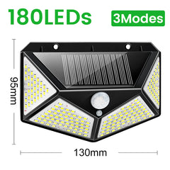 180 Solar LED Light Outdoor Solarlampe mit Bewegungssensor LED LED RESPRACT WASGERFORTE SUNGLEIGE SUNGREICH STRASSE FÜR GARTEN OUTER