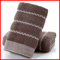 Cotton Towel Gift Embroidery Welfare Absorbent Towel with Logo