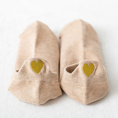 VENTE ! New Heart Socks Women Cotton Socks Ankle Short Cute Heart Casual Funny Sock Fashion Socks