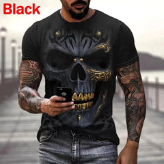 Men's Fashion Summer Round Neck T-Shirt