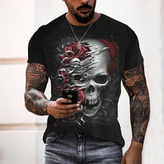 Men's Fashion Summer Round Neck T-Shirt