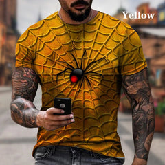 Men's Fashion Summer Round Neck T-Shirt