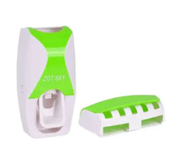 Support de rangement de brosse à dents Creative Automatic dentifrice avec sans trous le distributeur de dentifrice