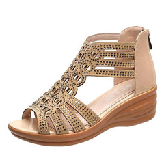 Women's Comfortable Fashion Sandals with Bling and Diamonds