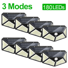 180 Solar LED Light Outdoor Solarlampe mit Bewegungssensor LED LED RESPRACT WASGERFORTE SUNGLEIGE SUNGREICH STRASSE FÜR GARTEN OUTER