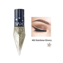 Eye-liner scintillant en diamant en un seul pack