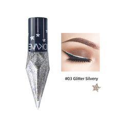 Eye-liner scintillant en diamant en un seul pack