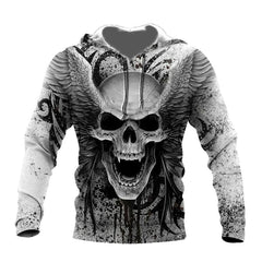 Mode 3D Cool Vikings Sweat à capuche imprimé Street Fashion Classic Fashion Classic