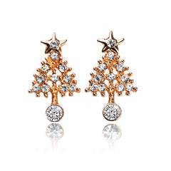 Accessories Christmas ornaments Diamond Ear Studs Earrings