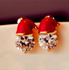 Accessories Christmas ornaments Diamond Ear Studs Earrings