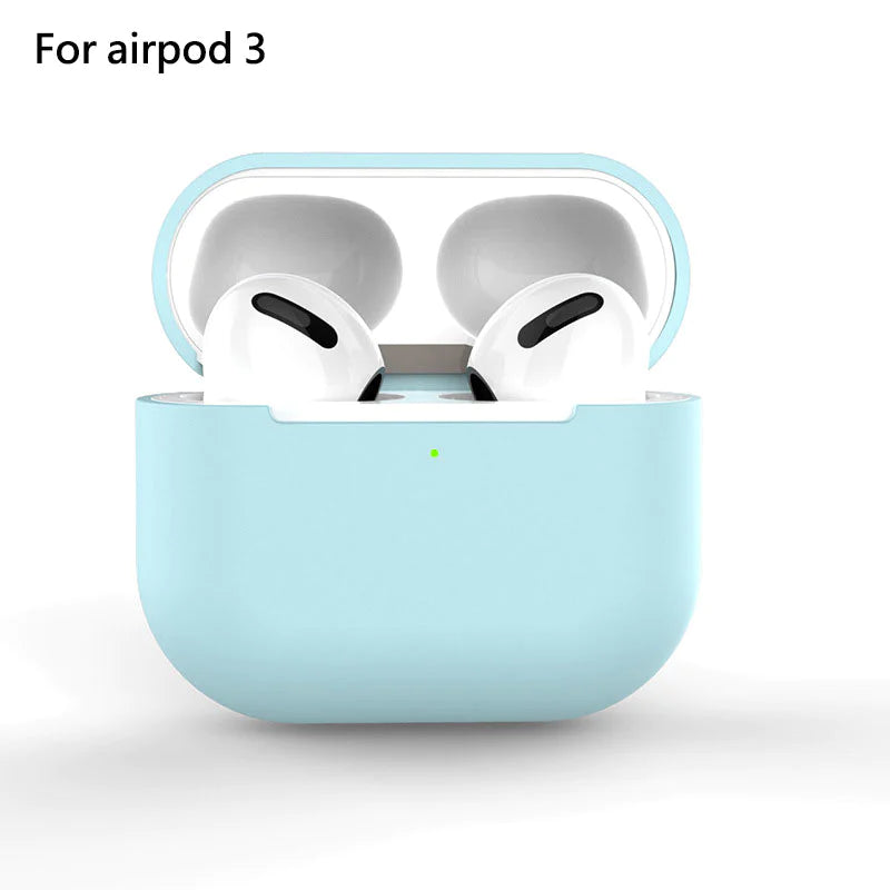 Cajas de auriculares de silicona para AirPods Pro 3 Case de auriculares Case de protección para Apple AirPods Accesorios para los auriculares