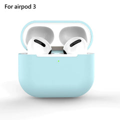 Cajas de auriculares de silicona para AirPods Pro 3 Case de auriculares Case de protección para Apple AirPods Accesorios para los auriculares