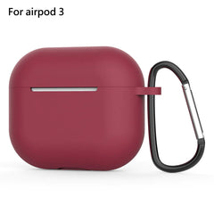 Cajas de auriculares de silicona para AirPods Pro 3 Case de auriculares Case de protección para Apple AirPods Accesorios para los auriculares