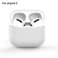 Cajas de auriculares de silicona para AirPods Pro 3 Case de auriculares Case de protección para Apple AirPods Accesorios para los auriculares