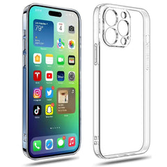 Wyczyść obudowę telefoniczną dla iPhone'a 14 12 11 13 Pro Max Case Silikonowa miękka pokrywka na iPhonie 13 Mini X XS Max XR 8 7 14 Plus SE Tylna okładka