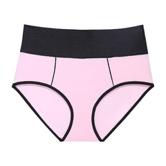 Women High Waist Cotton Fitness Traceless Brief Tanga Sports Panties