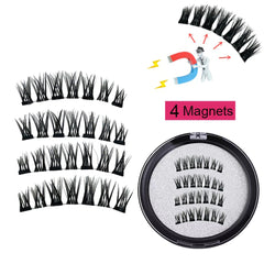 8D Magnetic Eyelash Set Rizo Clip Kit Quantum Eyelashes Herramientas de pestañas de ojo