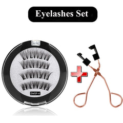 8D Magnetic Eyelash Set Rizo Clip Kit Quantum Eyelashes Herramientas de pestañas de ojo