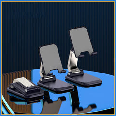 CMAOS Metal Fold Desk Mobiltelefonhalter für iPhone iPad Tablet Flexible Tabelle Desktop einstellbare Handy -Smartphone -Ständer