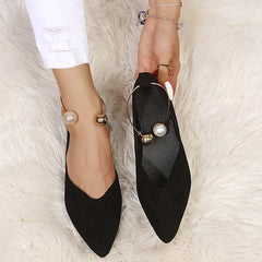 Zapatos de una sola capa plana zapatos femeninos zapatos para mujeres de la boca