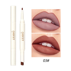Qibest Rotation Dual Tip Lipstick Lip Line