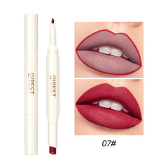 Qibest Rotation Dual Tip Lipstick Lip Line