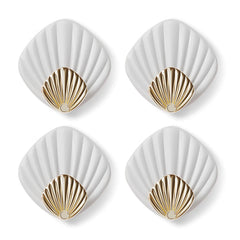 Shell Without Studs Strong Paste Load-bearing Behind Viscose Door Bathroom Wall Kitchen Key Seamless Clothes Pegs 4 Pieces