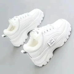 Dad Shoes Women's Spring Small White Shoes Women's Students All-Match Increased Casual Sports Thick Bottom Tide