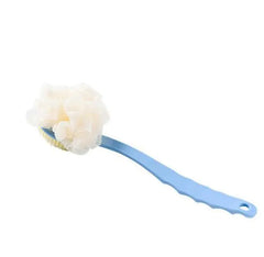 Brosse de bain avec une longue poignée, une fourrure douce et un massage