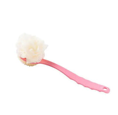 Brosse de bain avec une longue poignée, une fourrure douce et un massage