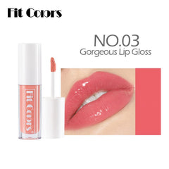 Fit Colors 6 Color Hot Lip Plumper Lip Gloss Nourishing And Hydrating Big Mouth Spicy Lip Plumper