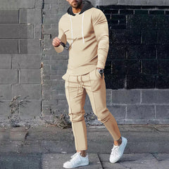Casual Sports-Anzug Herrener neuer Trend Loose Hoodie Slim Slim Set Set