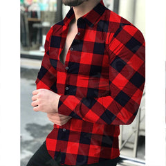 Fitting Casual Vintage Printed Shirt