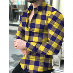 Fitting Casual Vintage Printed Shirt