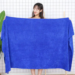 Serviette de bain à fibre superfine à sec rapide