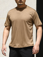 Men's moisture-absorbent and breathable sports T-shirt outdoor quick-drying training clothes