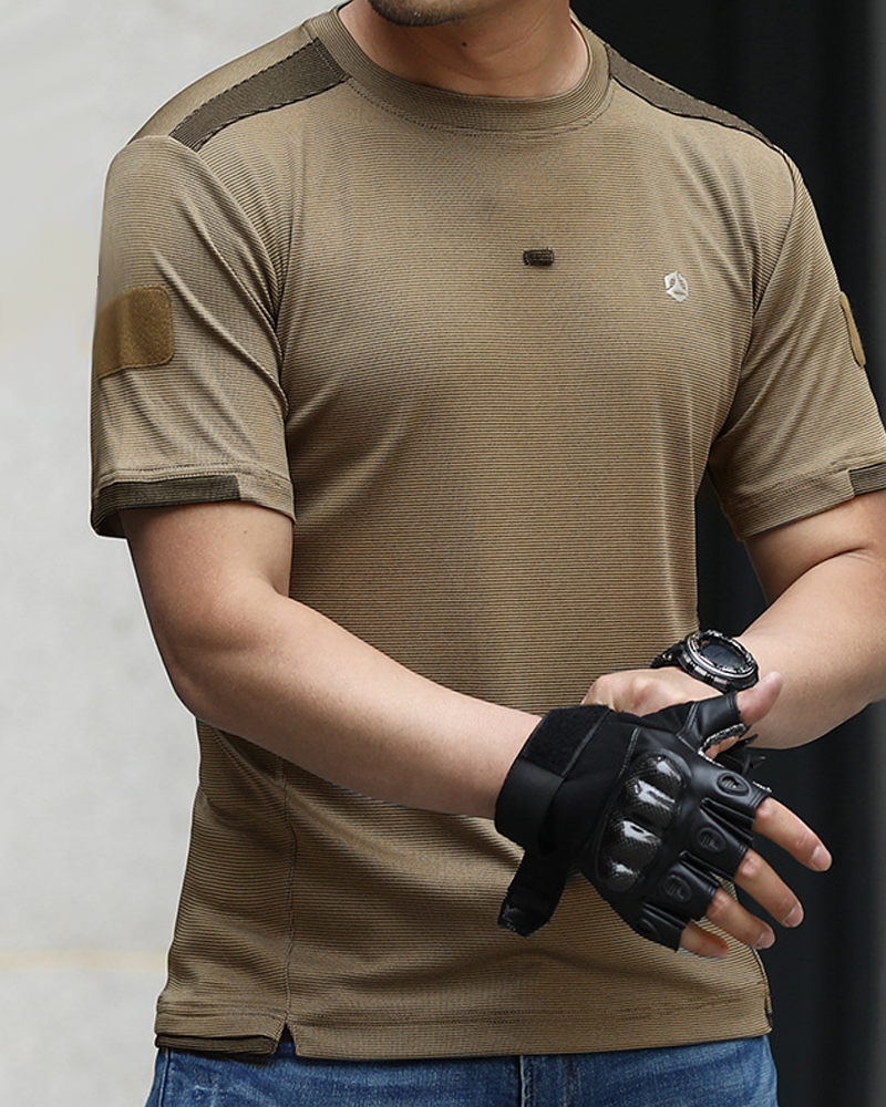 Outdoor round neck short-sleeved special forces half-sleeved quick-drying T-shirt