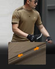 Outdoor round neck short-sleeved special forces half-sleeved quick-drying T-shirt