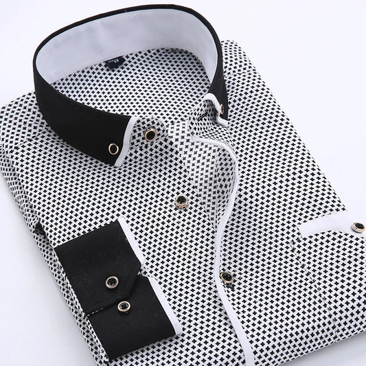 Camicia professionale a manica lunga da uomo