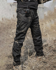 Slim fit waterproof camouflage training pants outdoor cargo pant