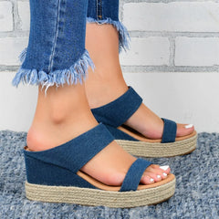 Platform Hollow Non-slip Sandals