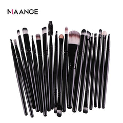 20pcs Make -up Pinsel Set Lidschattenfundamentpulver Eyeliner Esseltat