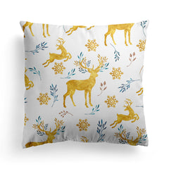 Christmas Watercolor Oreadcase Festival Festival Homeware Couvre de coussin réconfortant