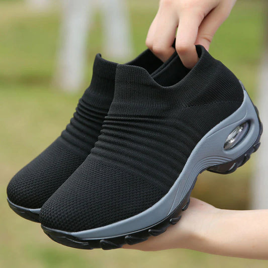 Women Shoes Chunky Sneakers Women White Shoes Breathable Casual Vulcanized Shoes Slip On Platform Sneakers Basket Femme Size 42