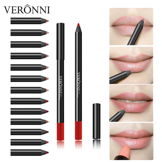 13 Colors Women Lip Lip Lip Liping Lip Pencil Matte Lip Pencil Tinte Profesional Tinte Profesional Crayons Levre