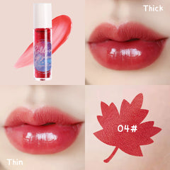 6 couleurs Glaze à lèvres Matte longue durée hydratante à lèvres hydratant brillant à paillettes teintes de rouge à lèvres liquide