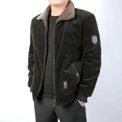 Men's Cotton and Down Jacket