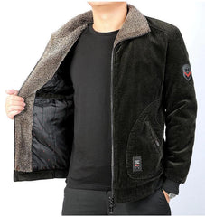 Men's Cotton and Down Jacket